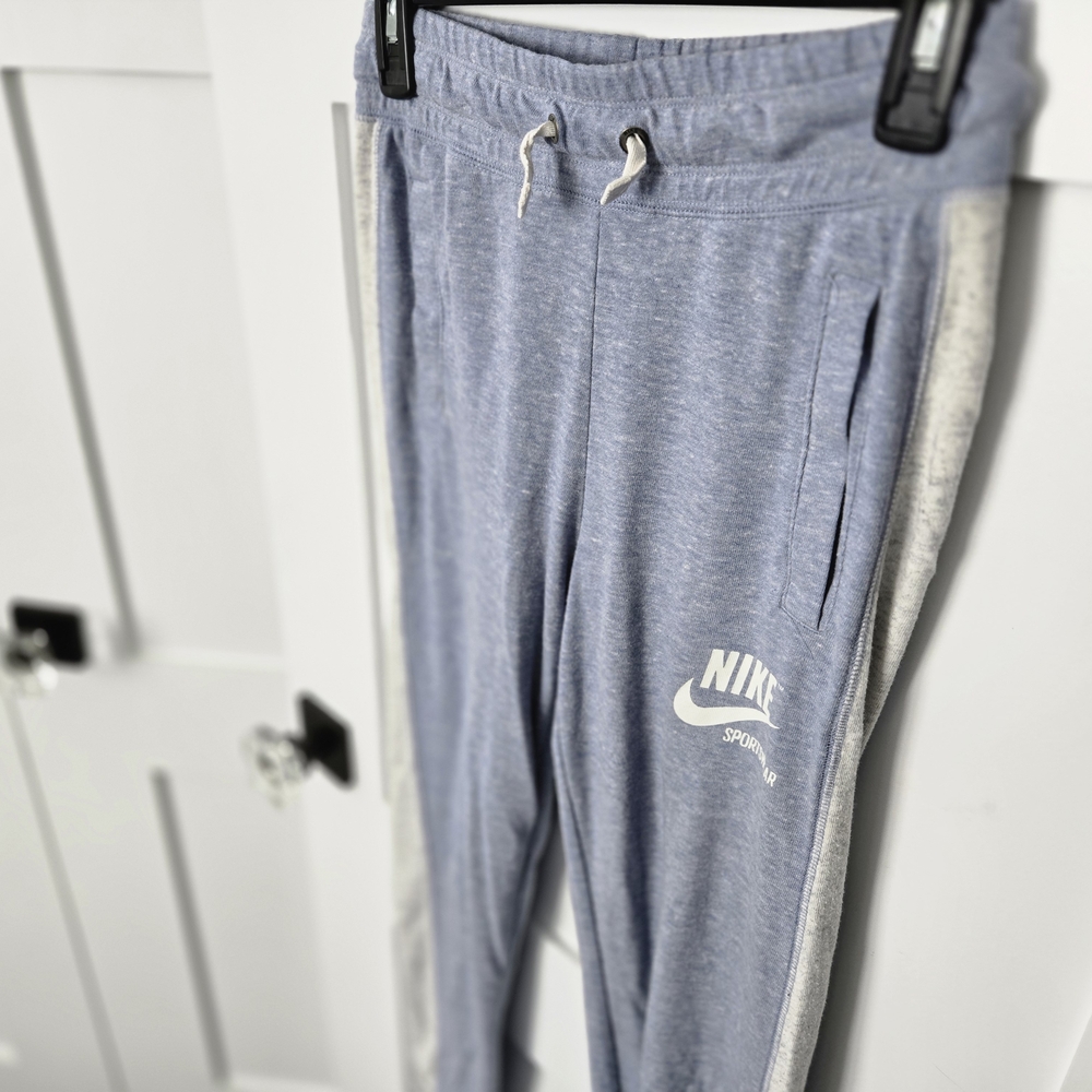 Nike Light Blue Jogger Pants - Picture 5 of 12